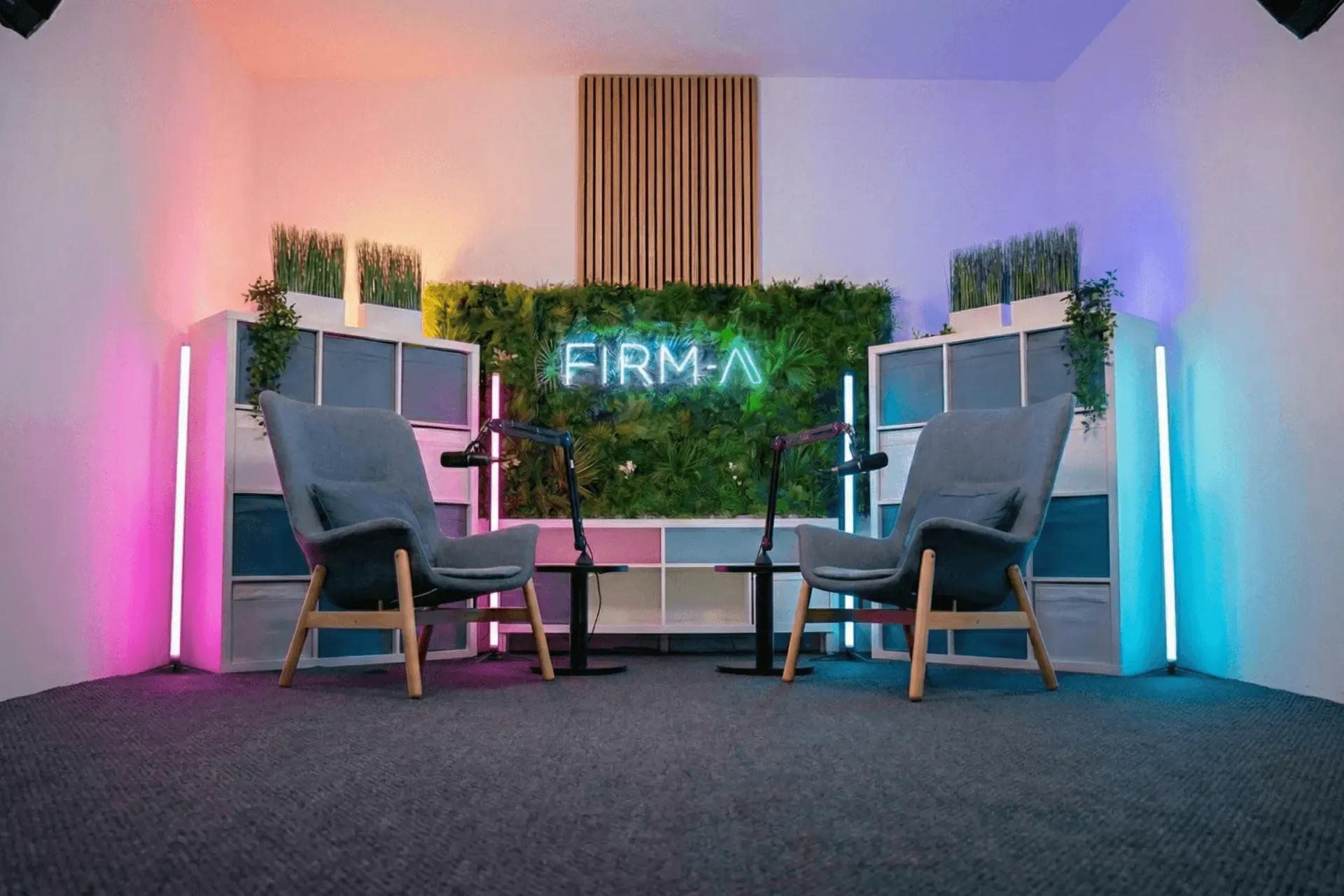 Studio podcast Firm-A à Montreuil