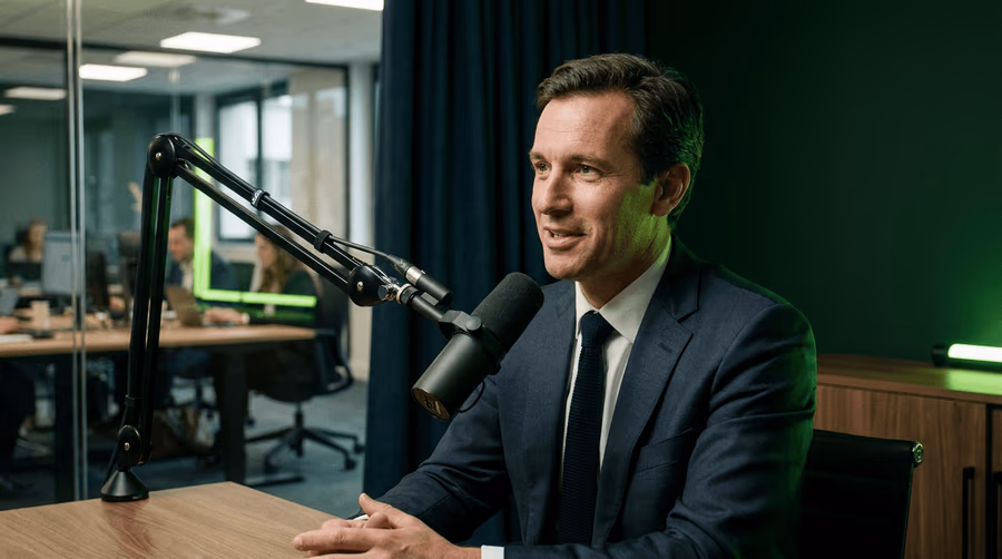 Podcast vidéo pour le secteur financier : banque, assurance, fonds et gestion de patrimoine