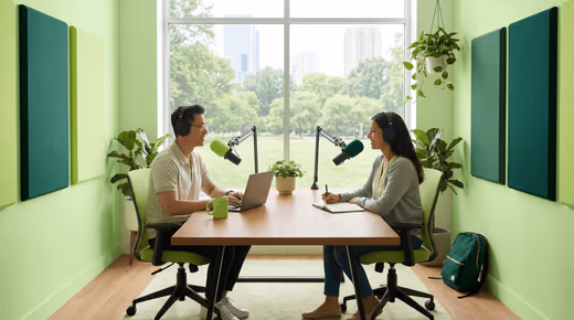 Podcast vidéo pour startups et scale-ups&nbsp;: notoriété, recrutement et levée de fonds