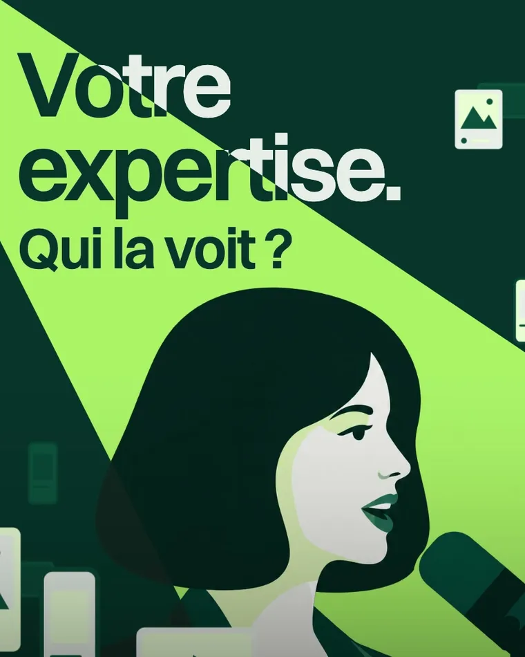Vidéo Firm-A de 30 secondes : « Votre expertise. Qui la voit ? »