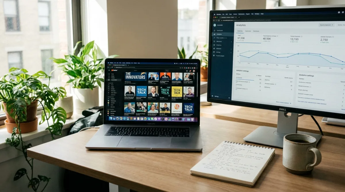 Diffusion multi-plateformes d'un podcast vidéo